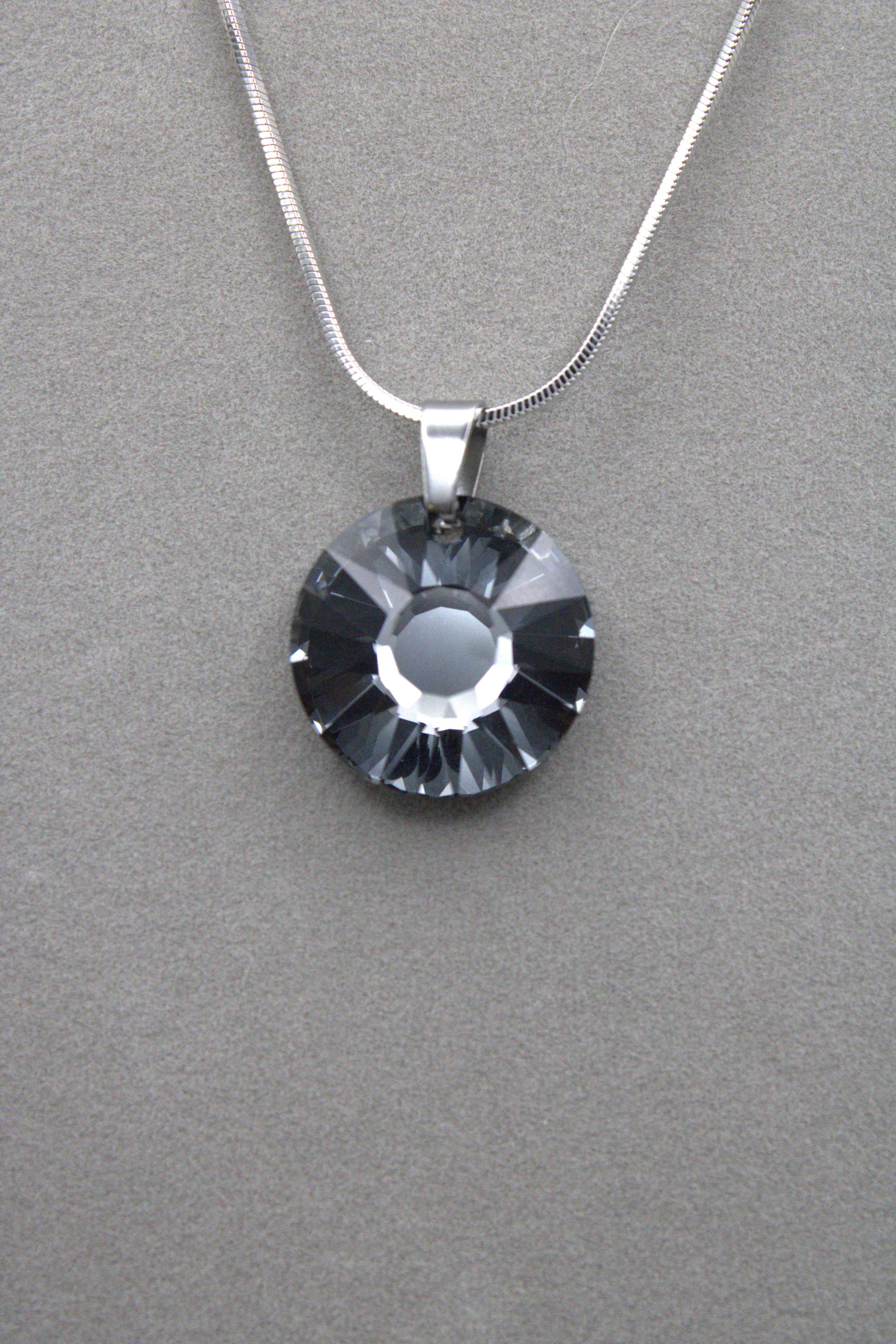 19mm Sun Necklace made with Swarovski Crystals PP - Image 2